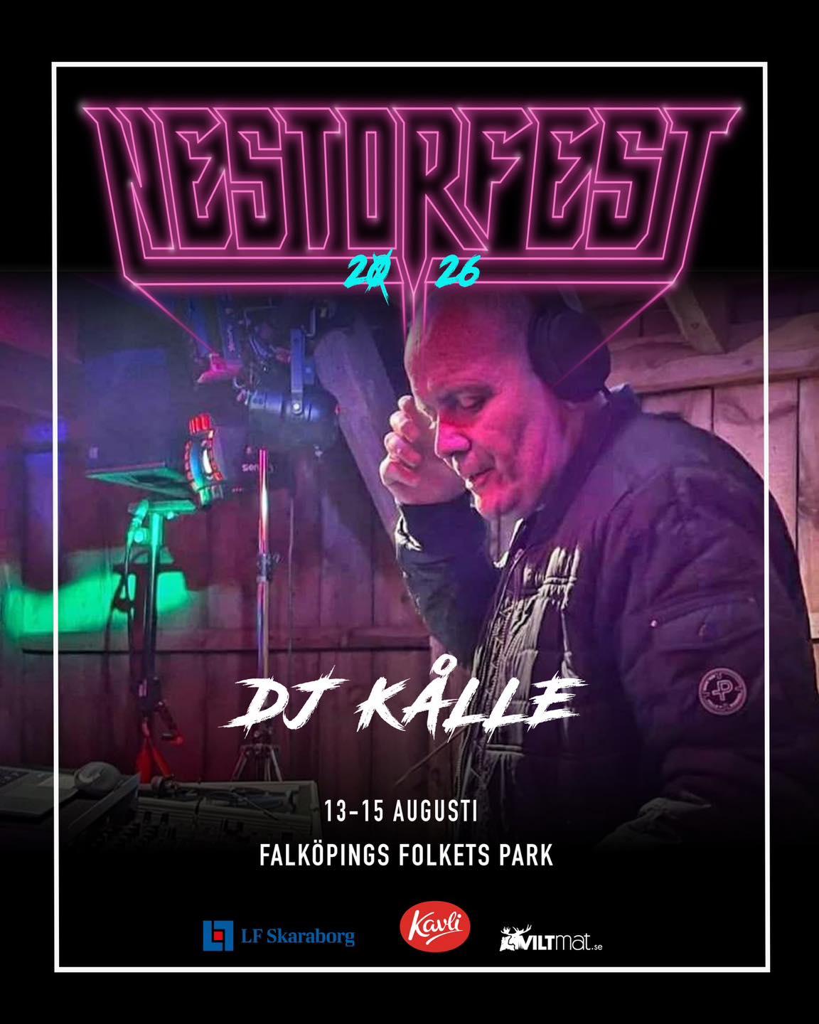 DJ Kålle kommer till NestorFest 2026!